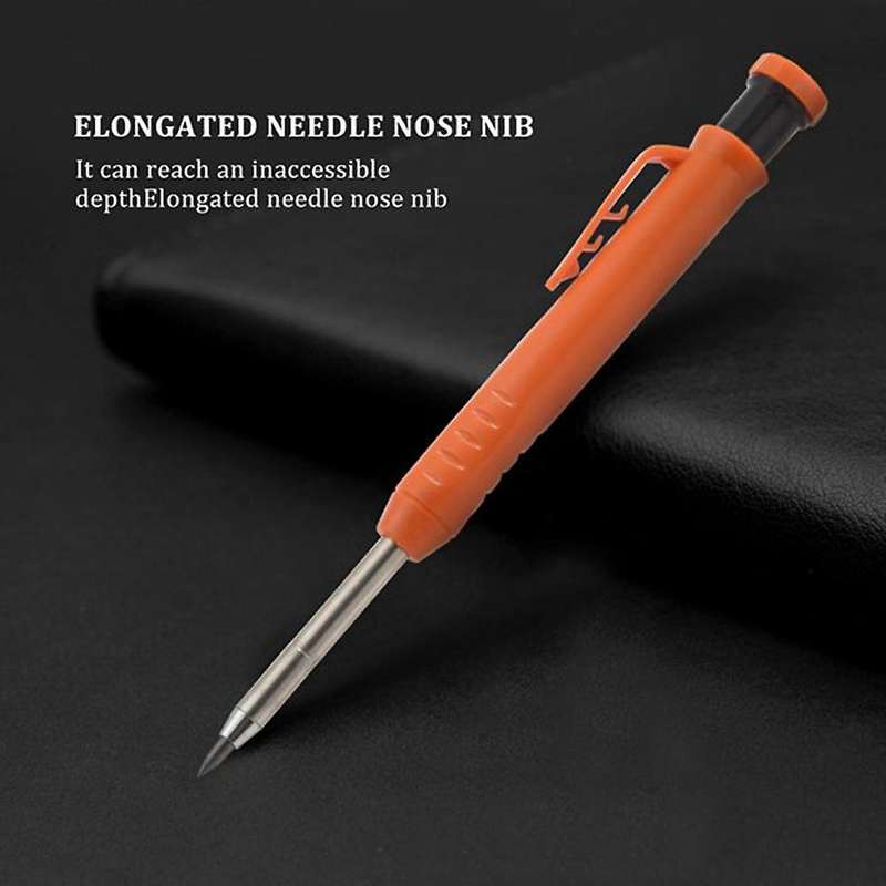 Solid Carpenter Marker Pencil Set for Deep Hole Stone Marking Tool