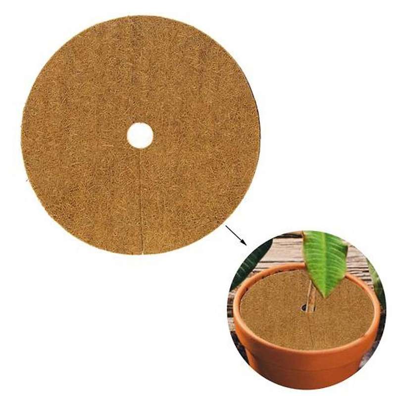 10pcs Plants Cover Potted Plants Winter Protection Coconut Mulch