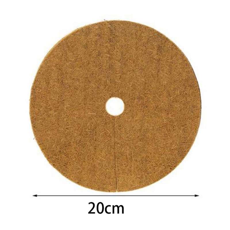 10pcs Plants Cover Potted Plants Winter Protection Coconut Mulch