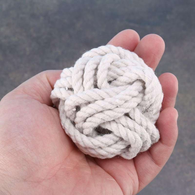 6pcs Natural Napkin Loop Cord Woven Napkin Buckle Corded Napkin Loop