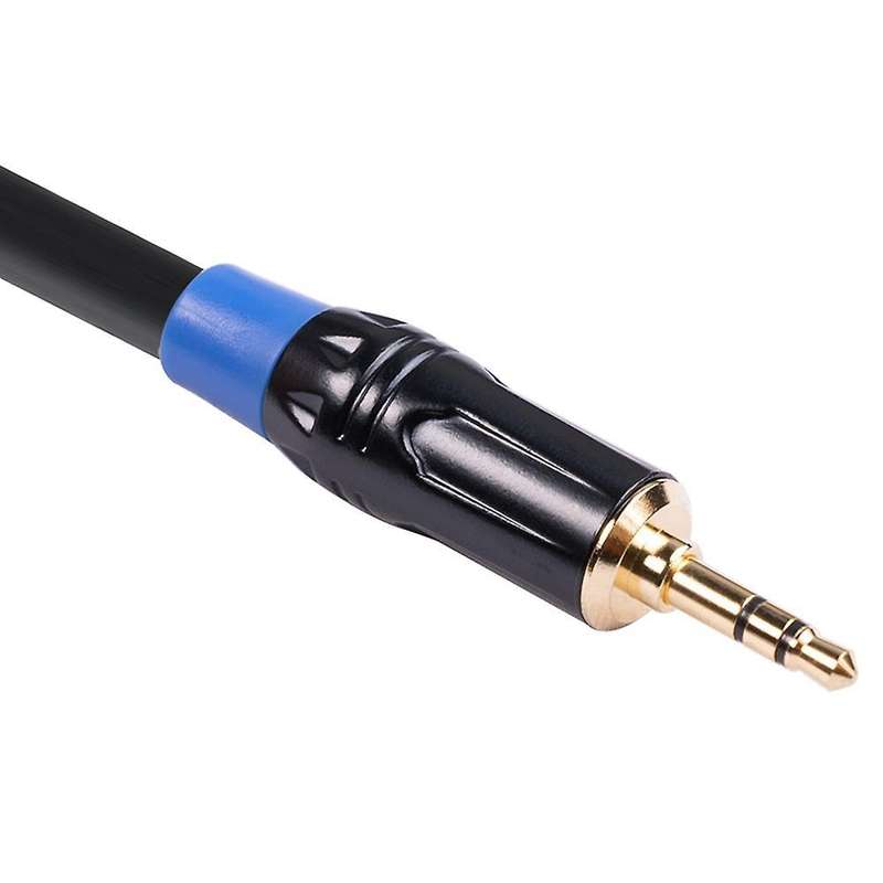 3.5mm Stereo Jack Audio Cable to Xlr (male) Audio Cable (0.3m)