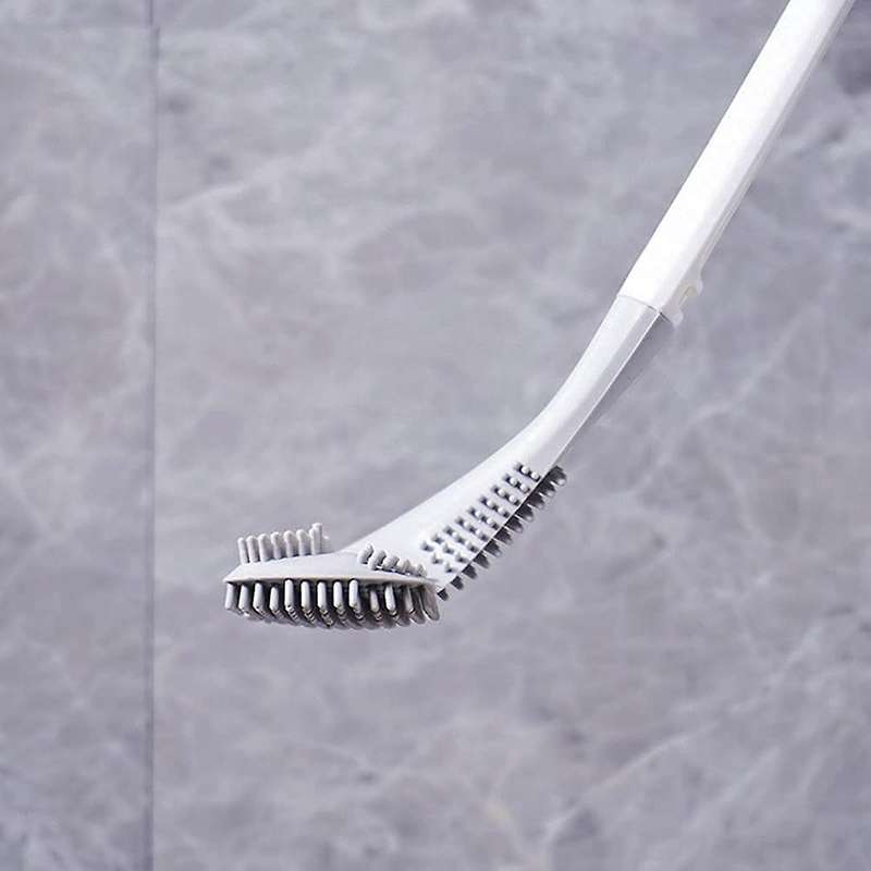 Long-handled Toilet Brush, Golf Brush Head Toilet Brush Blue