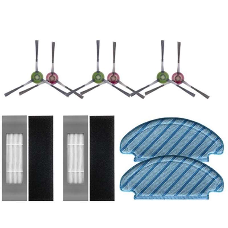 For Ecovacs Ozmo T8/t8 Aivi Part Mop Cloth Side Brush Hepa Filter