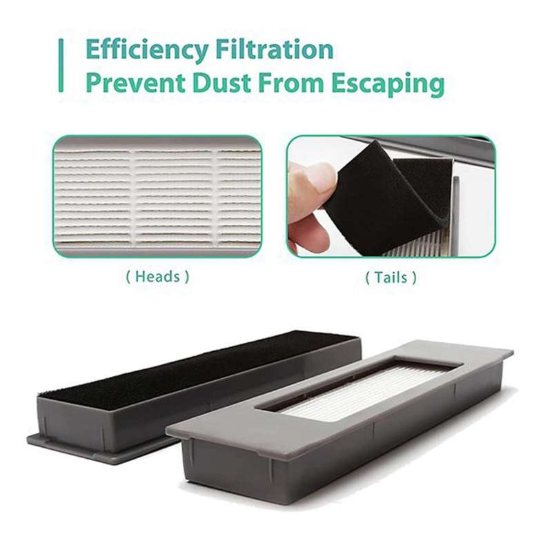 For Ecovacs Ozmo T8/t8 Aivi Part Mop Cloth Side Brush Hepa Filter