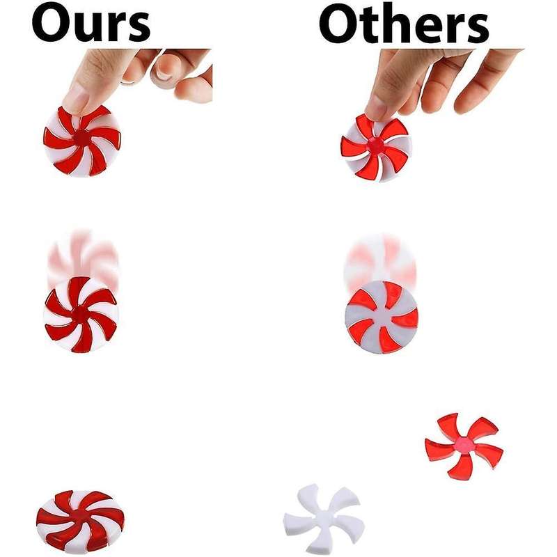 50 Pieces Christmas Garland Candy Swirl Garland Ornament for Xmas