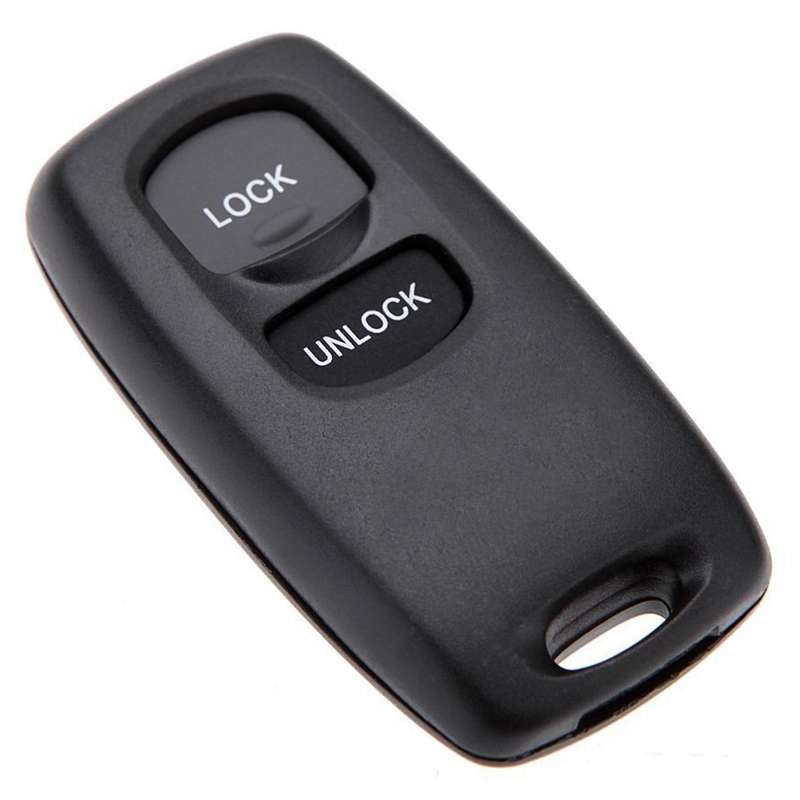 2button Remote Key Fob Shell Case Compatible with Mazda 2 3 6 323 626