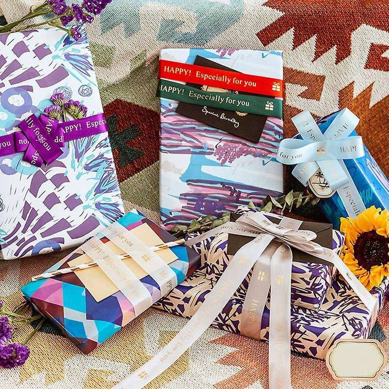 Pet Pattern Birthday Wrapping Paper Set Of 6,gift Wrapping Papers