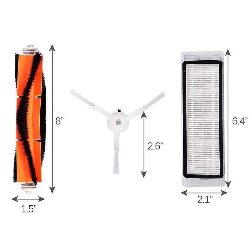 Robot Vacuum Cleaner Parts Hepa Filter Side Brush Main Brush