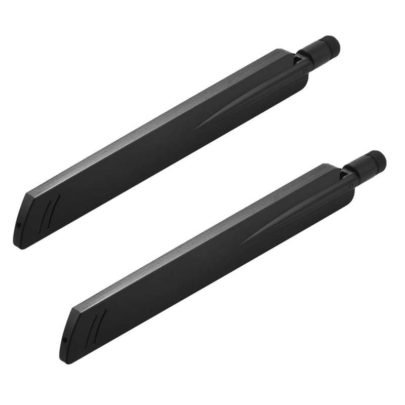 2x 18 Dbi 2.4ghz Wifi Antenna Amplifier Wlan Router Connector Booster