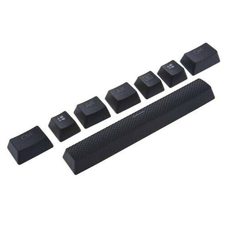 Pbt Keycaps for Corsair for Logitech G710+ Keyboard,for Cherry(black)