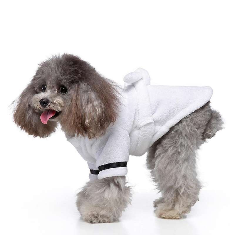 Dog Bathrob Pet Bath Drying Towel Clothes for Puppy Dogs Cats Pet -s