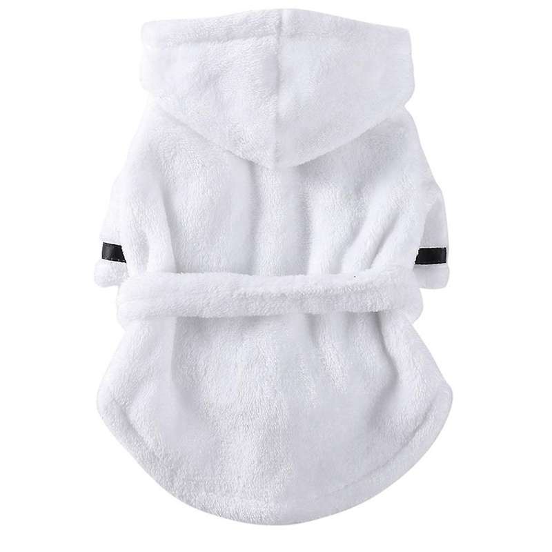 Dog Bathrob Pet Bath Drying Towel Clothes for Puppy Dogs Cats Pet -s