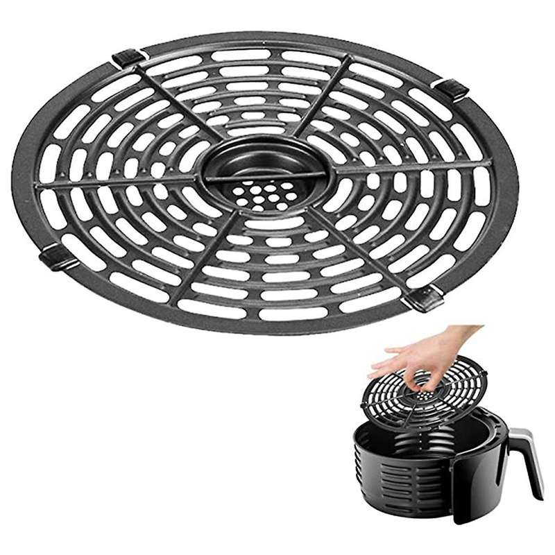 Air Fryer Grill Pan for 5qt Air Fryers,crisper Plate,non-stick 20cm