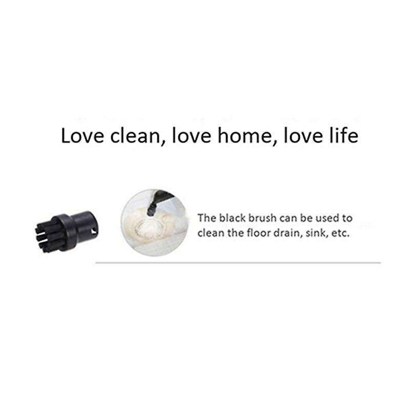 For Karcher Sc1 Sc2 Sc3 Round Cleaning Brush Steam Cleaner Attachment