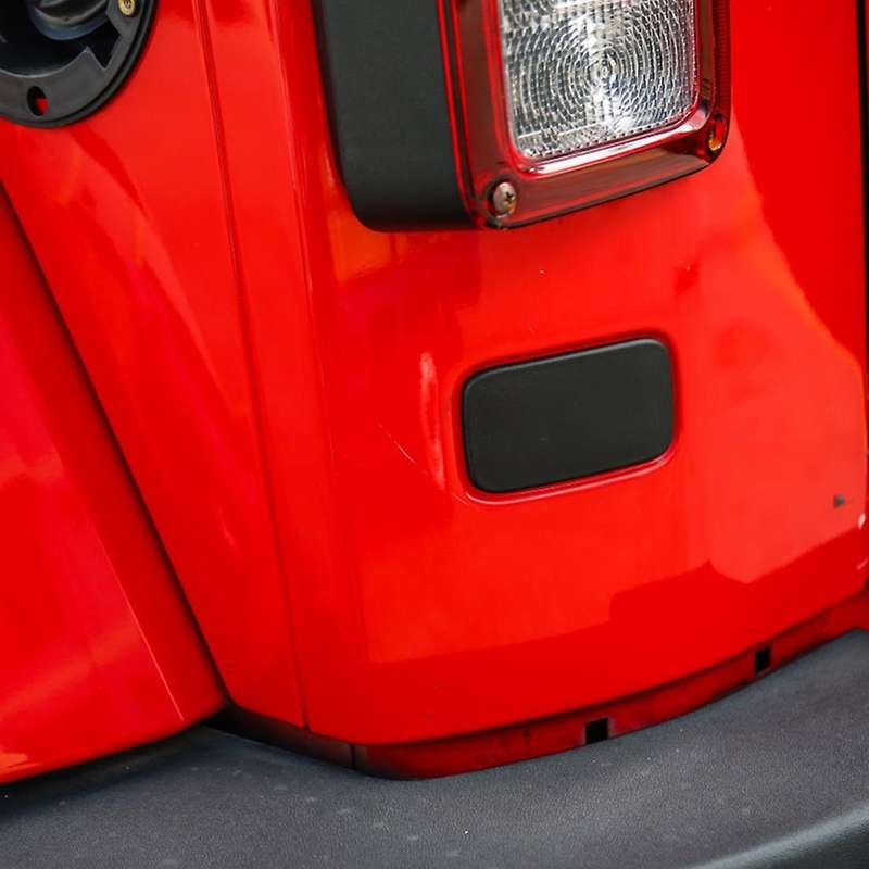 Car Left Tail Light Trim Cover for Jeep Wrangler Jk 2007-2017,black