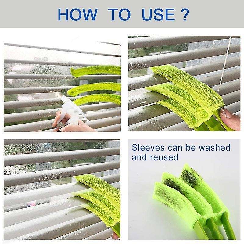 Upgrade Window Blind Cleaner Duster Brush Tool Kit for Blind