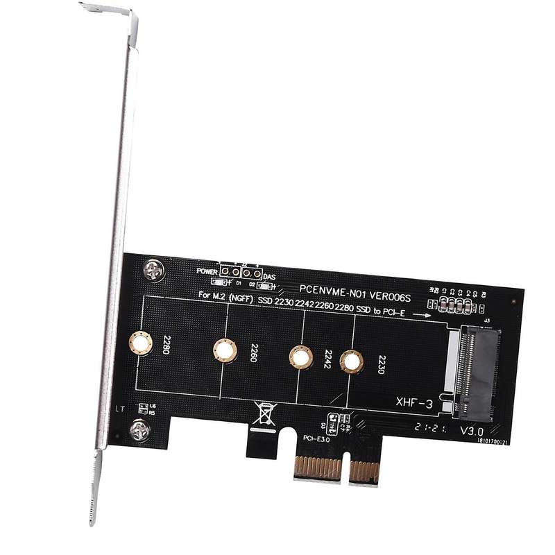 Add On Cards Pcie to M2 Adapter Pci Express 3.0 X1 Raiser Adapter