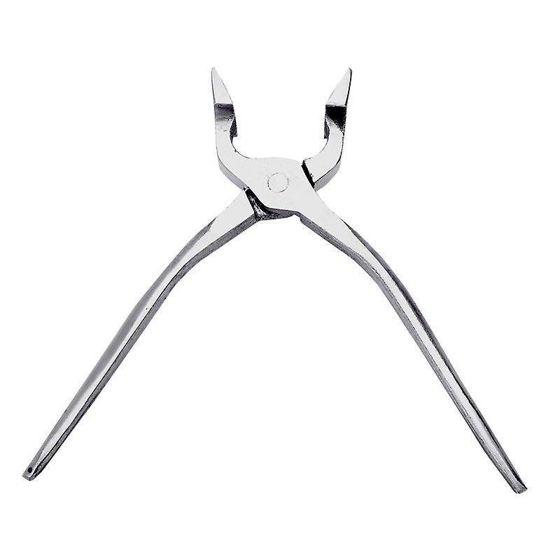 Handle Leather Pliers Steel Diy Edge Adjustment Press Flatten Forceps