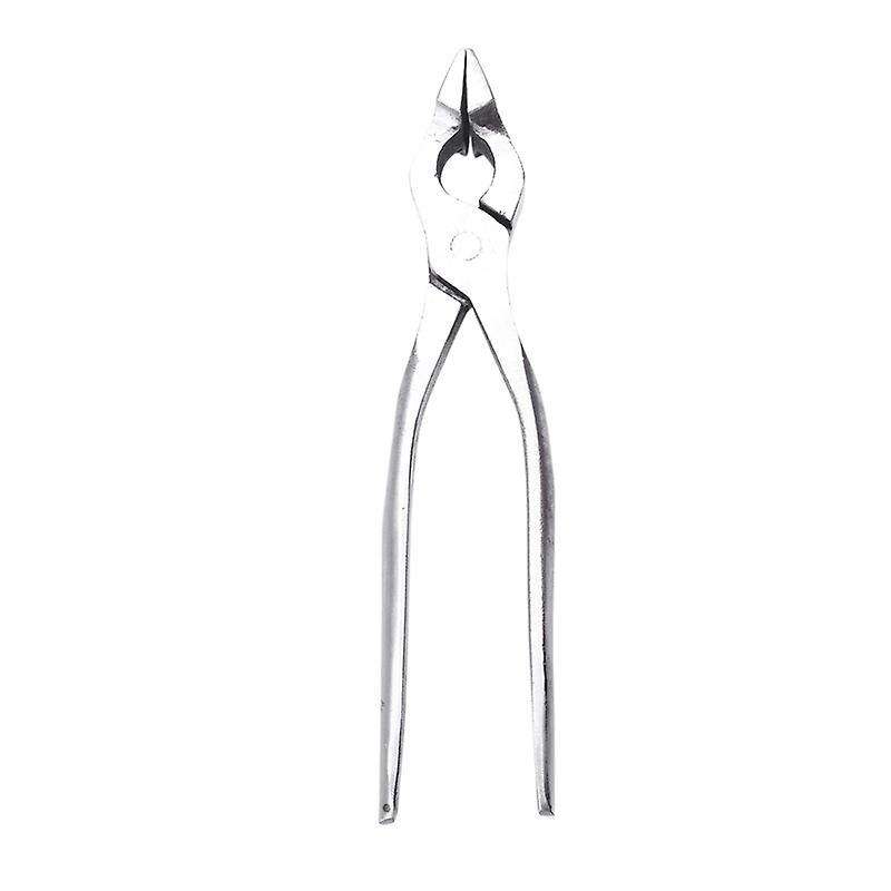 Handle Leather Pliers Steel Diy Edge Adjustment Press Flatten Forceps
