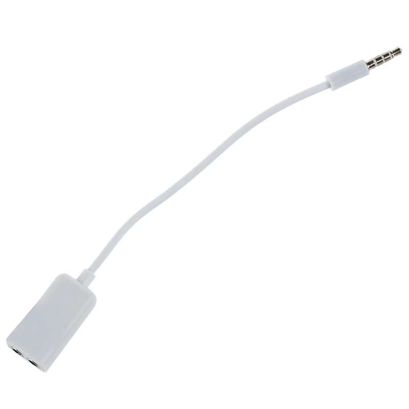 Dual 3.5mm Jack Stereo Headphone Adapter for Apple Ipad