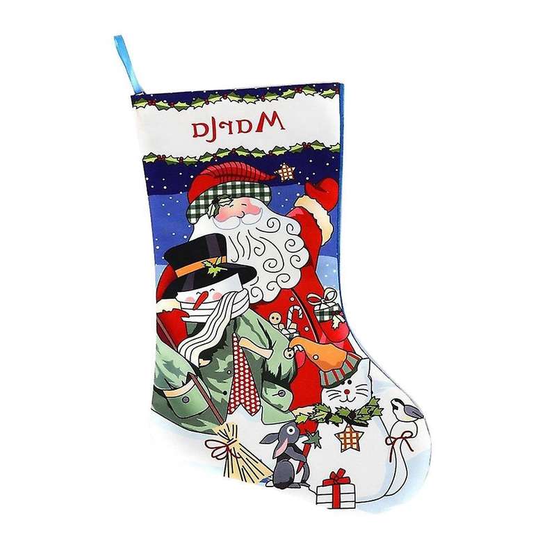 Large Christmas Stockings, Fireplace Christmas Tree, Santa Claus