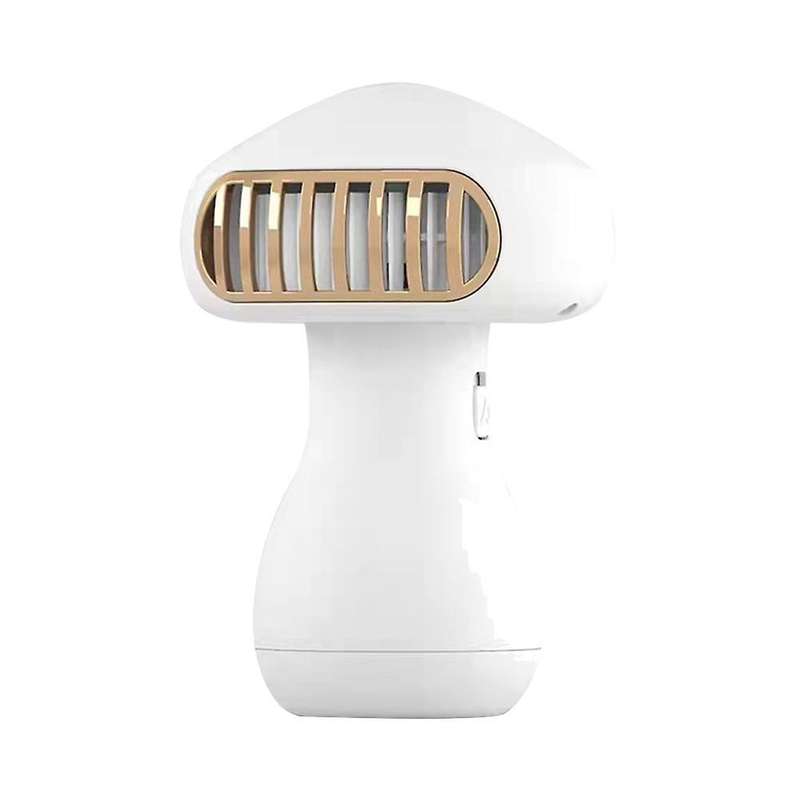 500 Mah Battery Usb Rechargeable Fan for Office Camping Outdoor,white