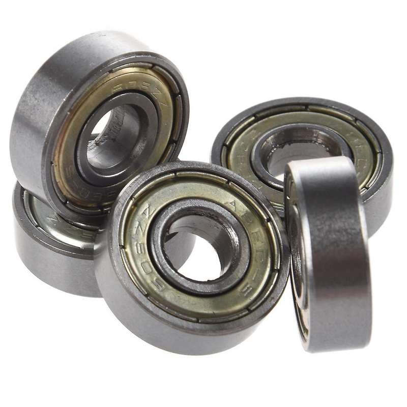 5 Pcs Deep 8mm X 22mm X 7mm Groove Ball Wheel Bearings