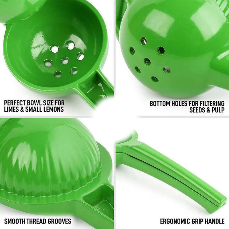 Metal Lemon Squeezer, Citrus Juicer, Manual Press Citrus Hand Juicer