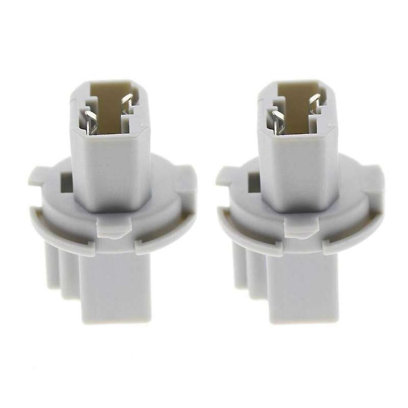2 Pcs 7443 Bulb Socket Female Adapter for Brake Lights