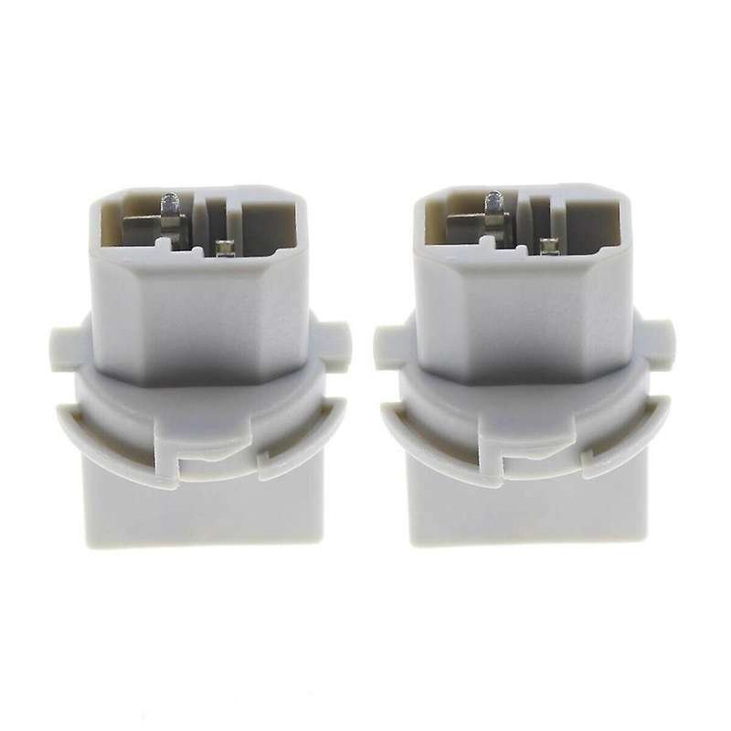 2 Pcs 7443 Bulb Socket Female Adapter for Brake Lights