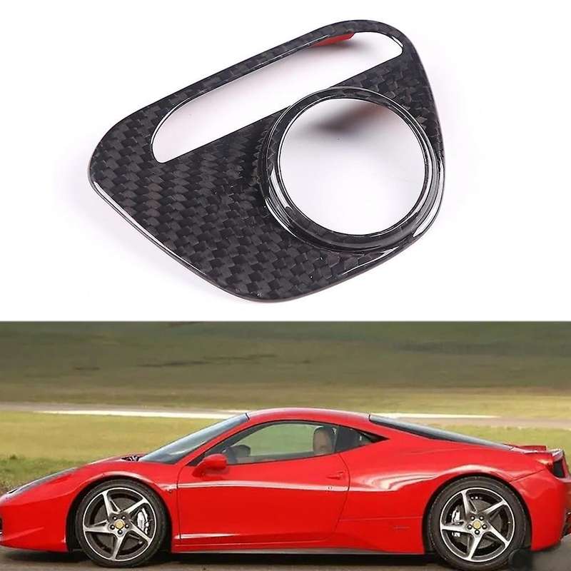 Fit For-ferrari 458 2011-2016 Real Carbon Fiber Car Vda Push Button