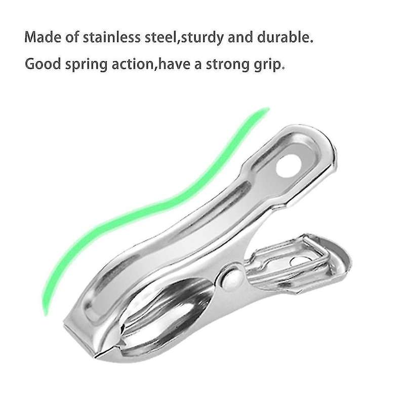 20pcs Garden Clips,stainless Steel Greenhouse Clips for Netting,plant