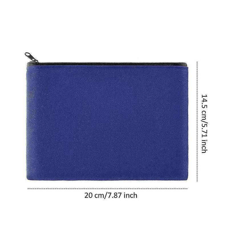 10pcs Cosmetic Bag Multipurpose Makeup Bag with Zipper, Multicolor