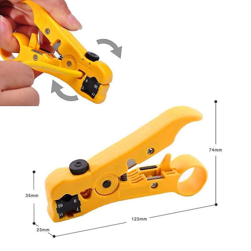 2 Pack Automatic Cable Wire Stripper Electric Stripping Tools