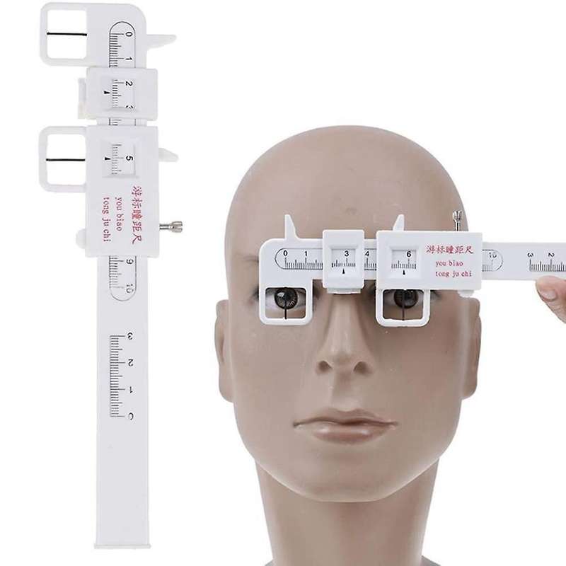 2 Pack Measure Optical Vernier Pd Ruler Pupil Distance Meter Tool