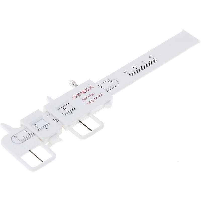 2 Pack Measure Optical Vernier Pd Ruler Pupil Distance Meter Tool
