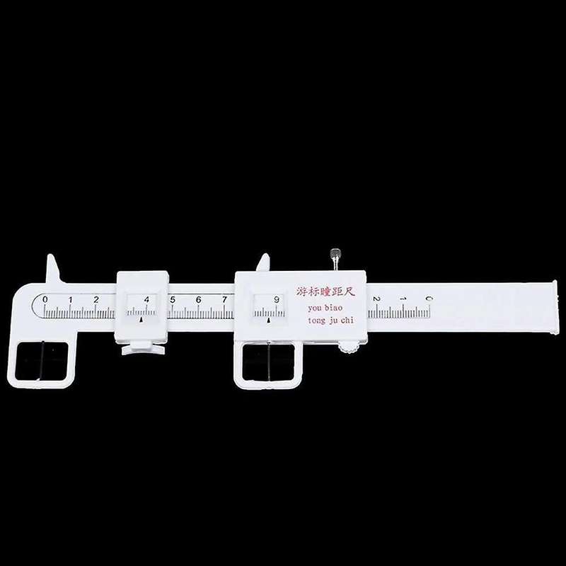 2 Pack Measure Optical Vernier Pd Ruler Pupil Distance Meter Tool