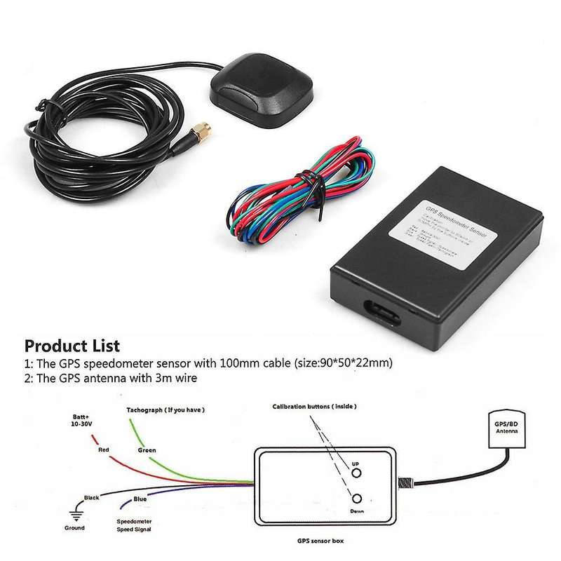 Gps Speedometer Sensor Adapter Kit for Speedometer Gauges