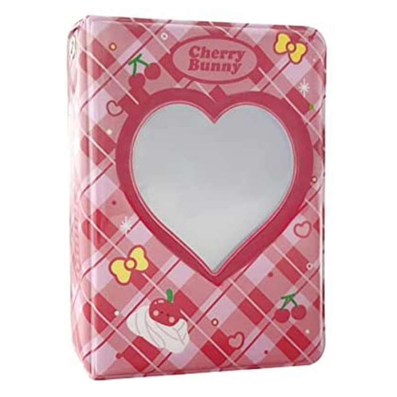 3 Inch Mini Photo Album Kpop Photo Card Holder Star Idol Love(red)