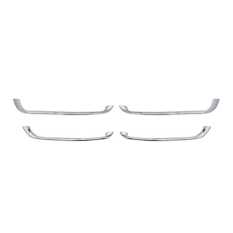 For Dodge Ram 2018-2022 Door Storage Box Groove Trim,abs Silver