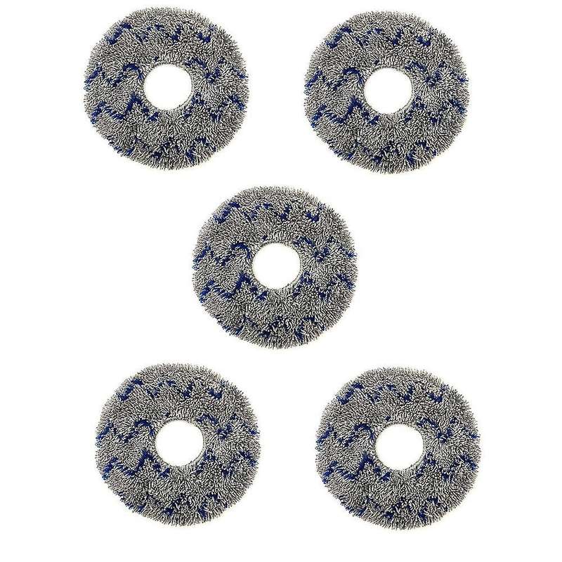 5pcs Replacement Parts Mop Cloth Pads for Ecovacs T10 Turbo Robotic