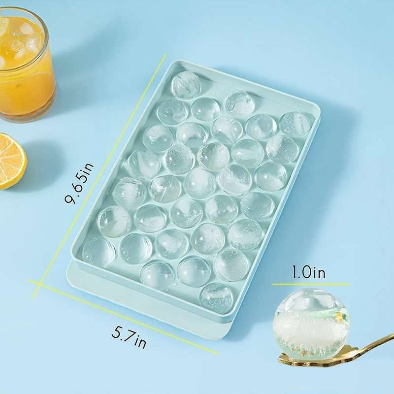 Mini Ice-cube Tray with Lid,for Ice Chilling Cocktail Whiskey Tea