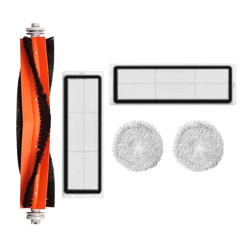5pcs Main Brush Hepa Filter Mop Cloth for Xiaomi Dreame W10 Robot