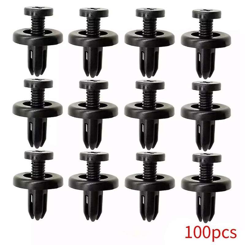 100pcs Fastener Screw Retainer Clamp for Honda Toyota Nissan Mazda