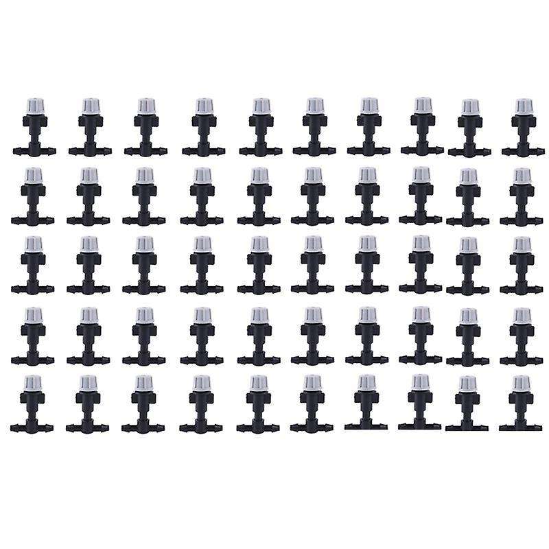 50x Spray Water Fog Misting Nozzle Cooling System Greenhouse Plants