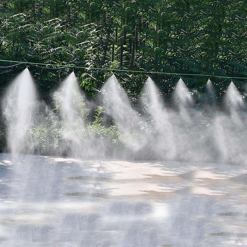 50x Spray Water Fog Misting Nozzle Cooling System Greenhouse Plants