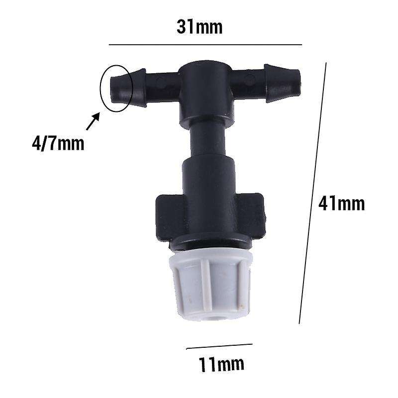 50x Spray Water Fog Misting Nozzle Cooling System Greenhouse Plants