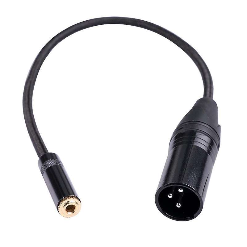 Xlr 3 Pin Male Plug to 3.5mm Trs 1/8 Inch Adapter, 3.3 Feet/1.0m