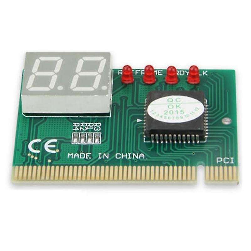 2 - Bit Pci Motherboard Fault Test Card Desktop Computer Diagnostic