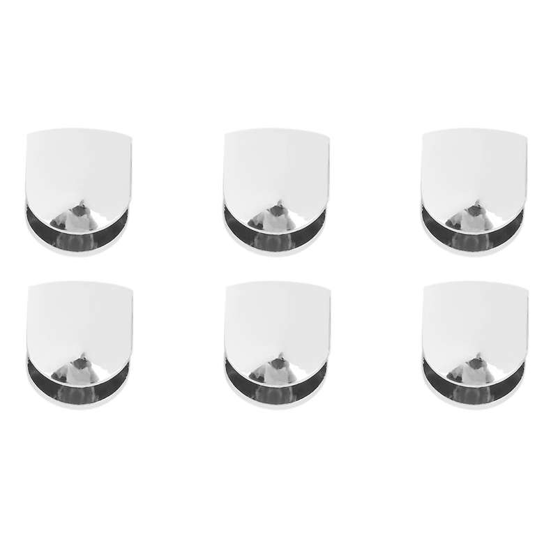 6 Pcs Adjustable Glass Clamps 6 Mm Glass Bracket Zinc Alloy Clip